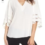 “Blouse Bliss: Exploring Necklines and Sleeve Styles”