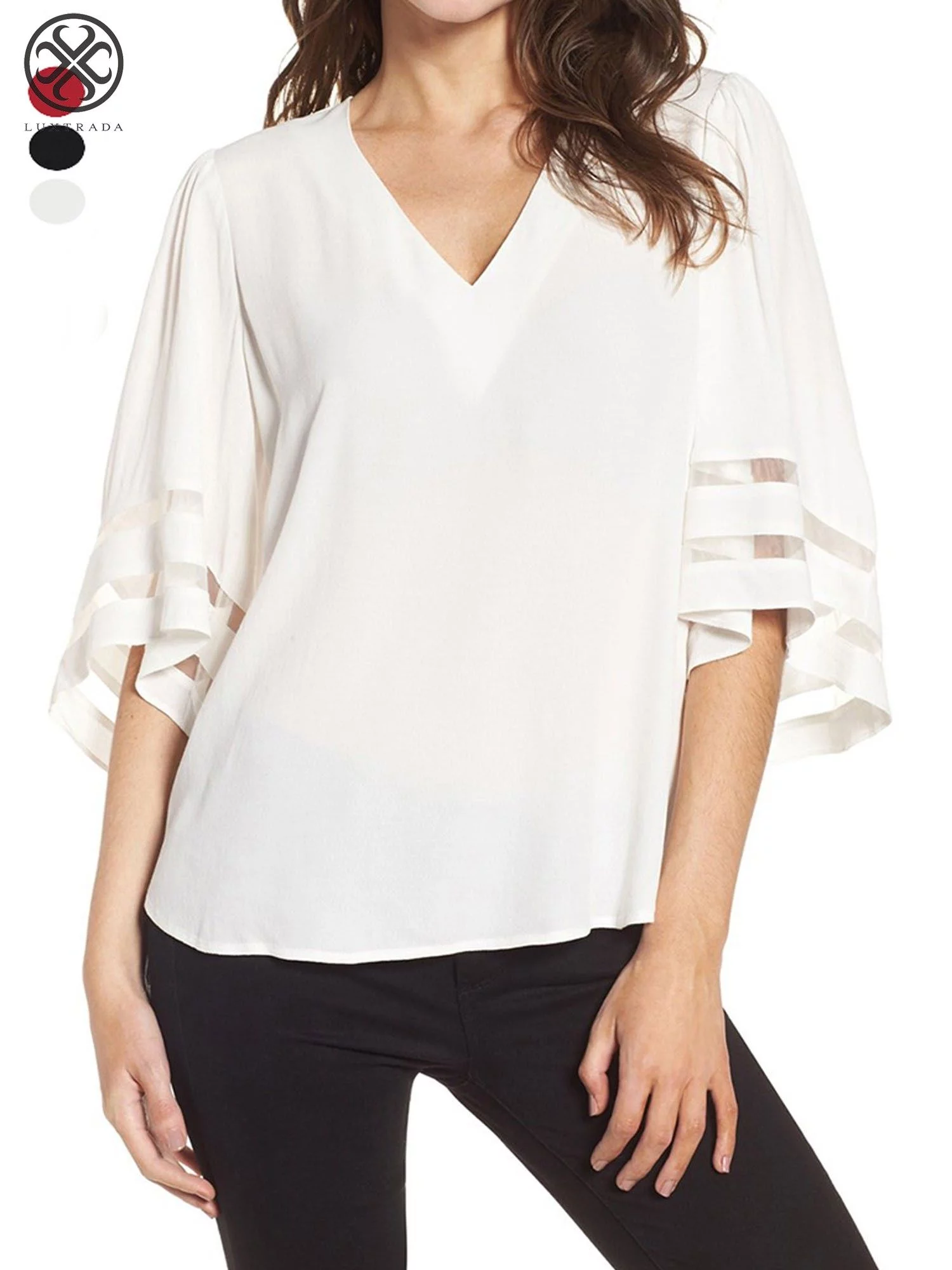 “Blouse Bliss: Exploring Necklines and Sleeve Styles”